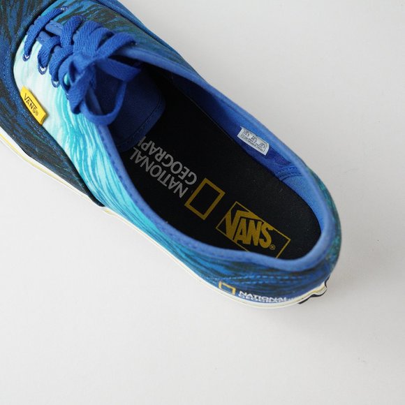 Vans Classic National Geographic Era Ocean Blue Shoes Mens Size 11.5 VN0A2Z5I002 - Picture 16 of 16